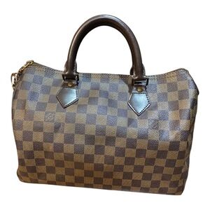 Authentic Louis Vuitton Damier Speedy 30